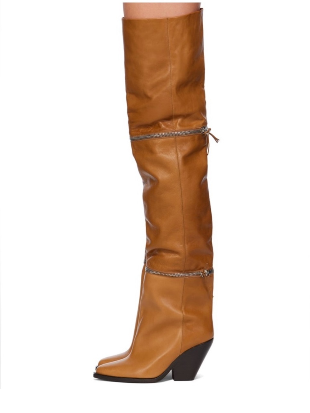 NWT Isabel Marant Zip Santiago Boots SZ 38 - Picture 3 of 3
